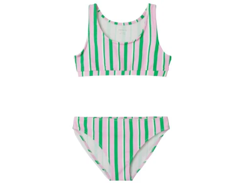 Name It bikini pink med striber